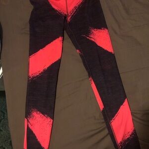 C9 by Champion Orange and Black Leggings Dynamic Athletic Wear